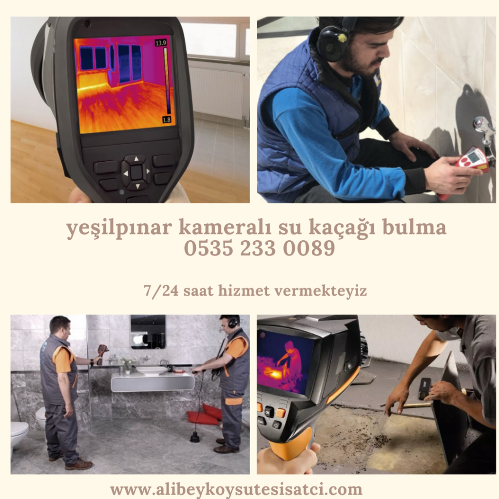 yeşilpınar su kaçağı tespiti